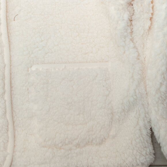 NWT J. Crew Lady Sherpa Jacket in Ivory size M - Picture 8 of 13